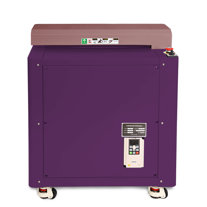 cardboard shredder machine(Purple+light pink)