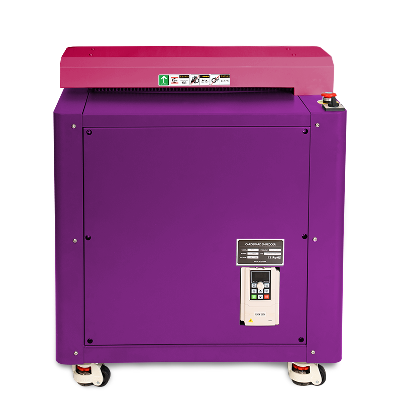 cardboard shredder machine(Purple+Pink)