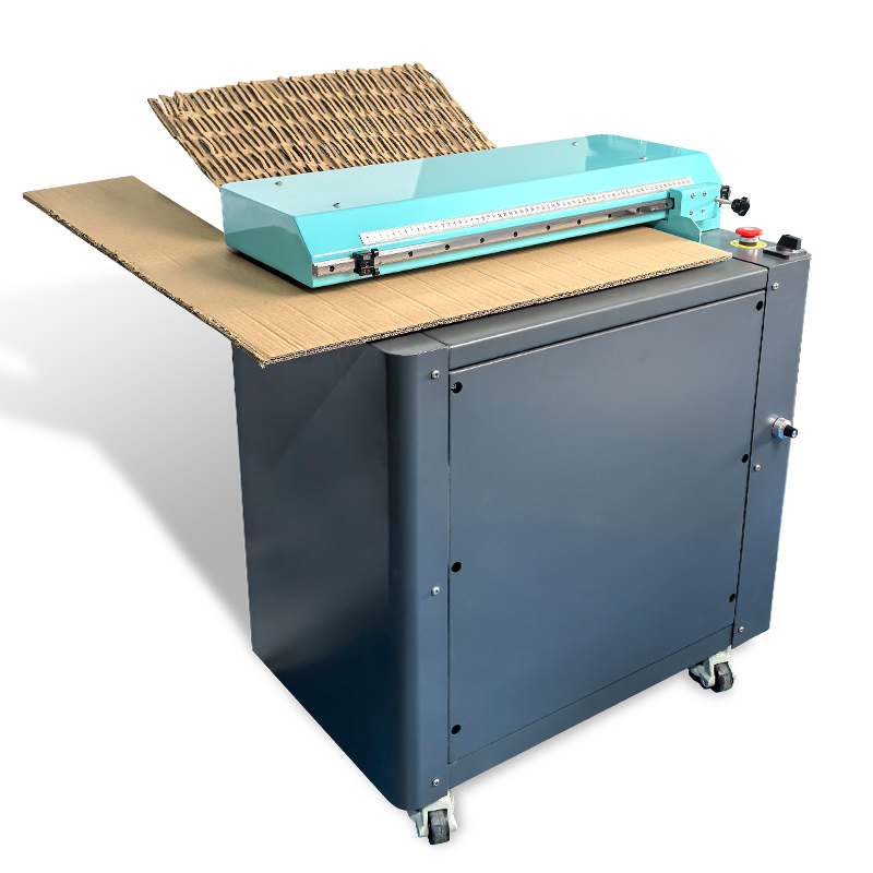 P80 (550mm) cardboard shredder machine(Black+Green)-Cardboard P80 (550mm) cardboard shredder machine(Black+Green)-Cardboard