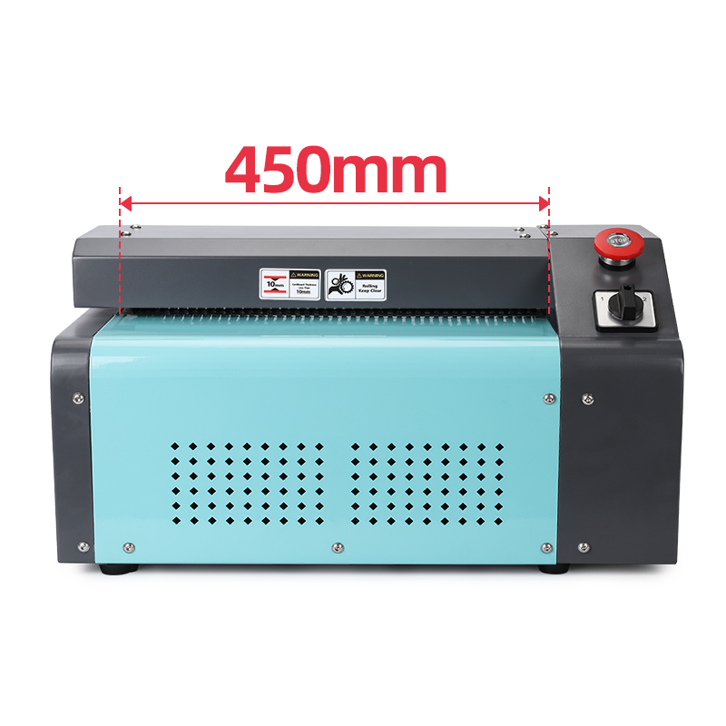 P20 (450mm) cardboard shredder machine (Black+Green)