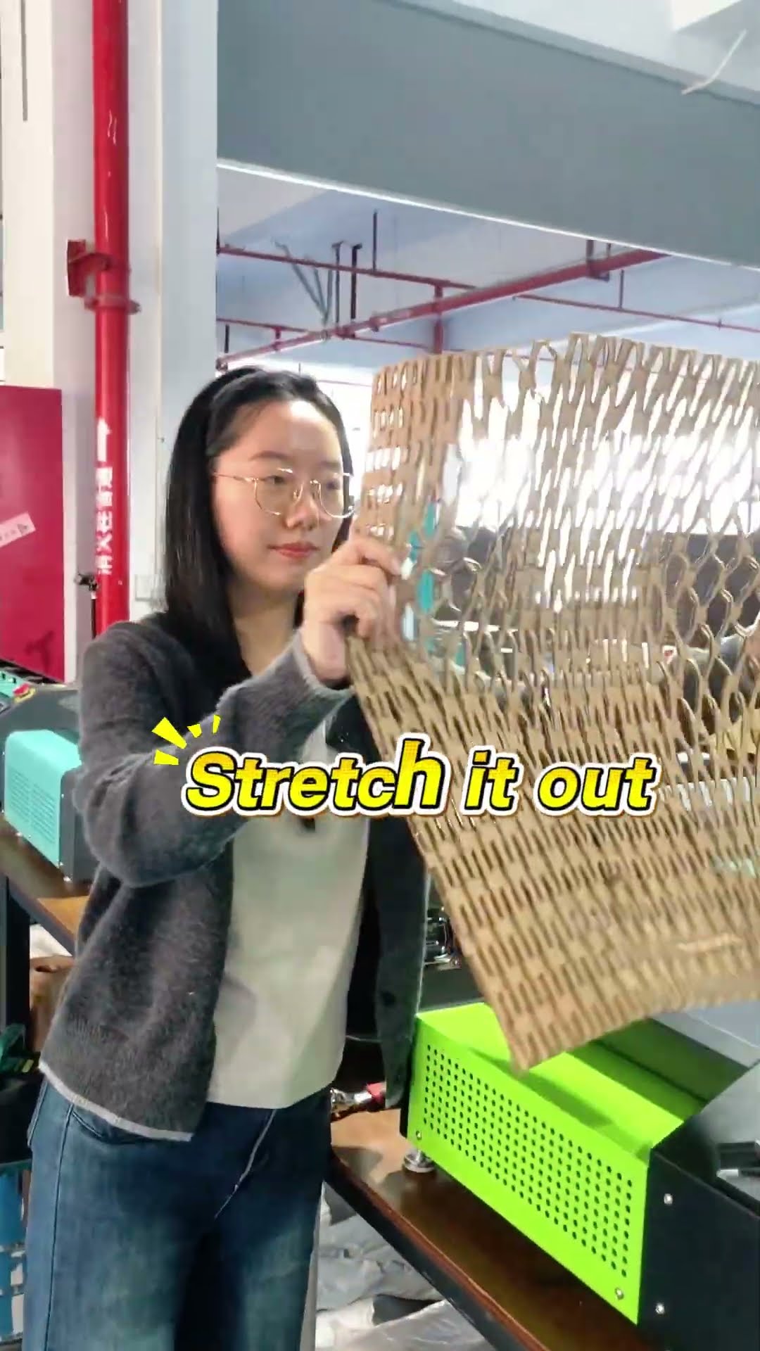 Cardboard scraps piling up? Our cardboard shredder eats them alive.Stretch it out